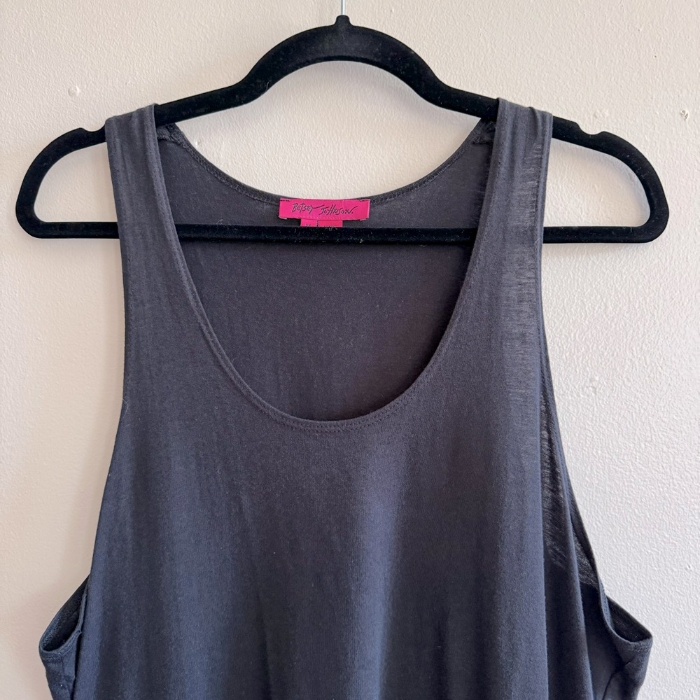 Vintage Betsey Johnson Oversized Ruffle Tank - Picture 2 of 8